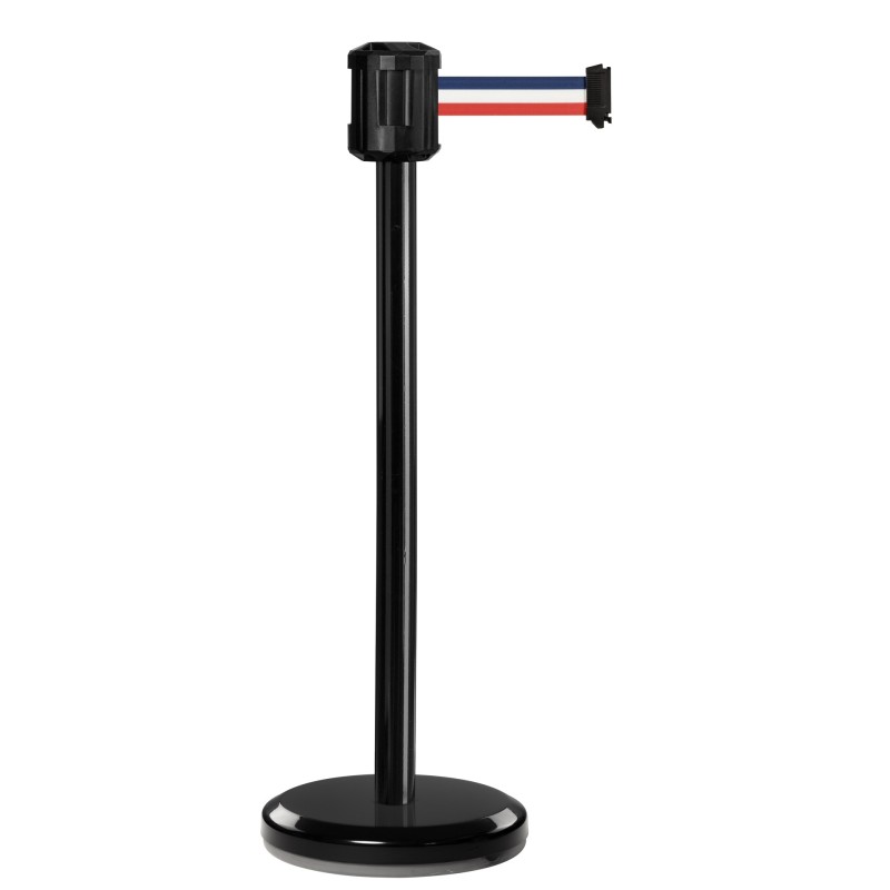 Poteau de guidage extérieur à sangle premium base lestée