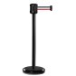 Poteau de guidage extérieur à sangle premium base lestée