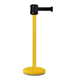 Poteau de guidage extérieur à sangle premium base lestée