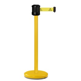 Poteau de guidage extérieur à sangle premium base lestée