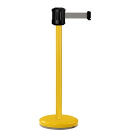 Poteau de guidage extérieur à sangle premium base lestée