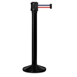 Poteau de guidage extérieur à sangle premium base lestée