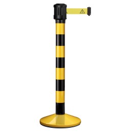 Poteau de guidage extérieur à sangle premium base lestée