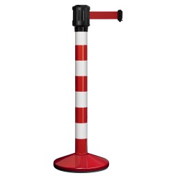 Poteau de guidage extérieur à sangle premium base lestée