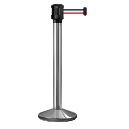 Poteau de guidage extérieur à sangle premium base lestée