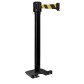 Poteau de guidage extérieur à sangle premium base lestée