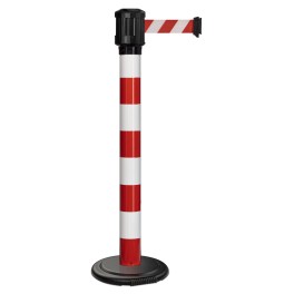 Poteau de guidage extérieur à sangle premium base lestée