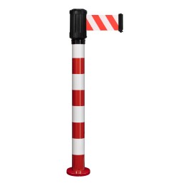 Poteau de guidage extérieur à sangle premium base lestée