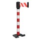 Poteau de guidage extérieur à sangle premium base lestée