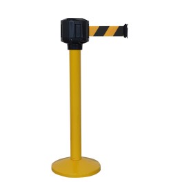 Poteau de guidage extérieur à sangle premium base lestée