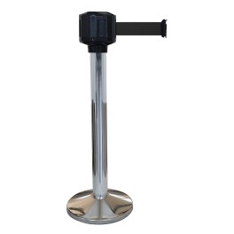 Poteau de guidage extérieur à sangle premium base lestée