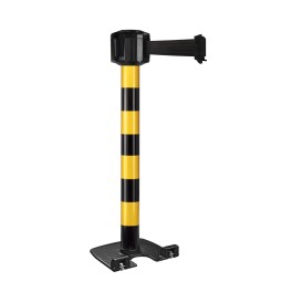 Poteau de guidage extérieur à sangle premium base lestée