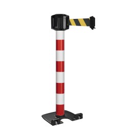Poteau de guidage extérieur à sangle premium base lestée