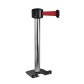 Poteau de guidage extérieur à sangle premium base lestée