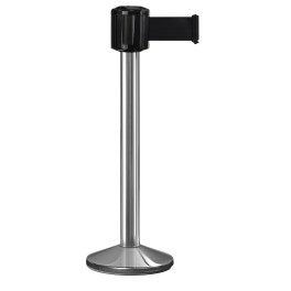 Poteau de guidage extérieur à sangle premium base lestée