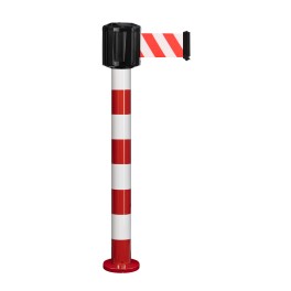 Poteau de guidage extérieur à sangle premium base lestée