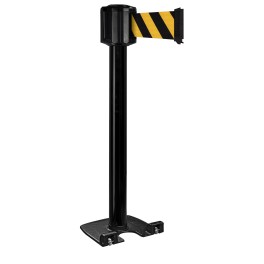 Poteau de guidage extérieur à sangle premium base lestée
