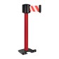 Poteau de guidage extérieur à sangle premium base lestée