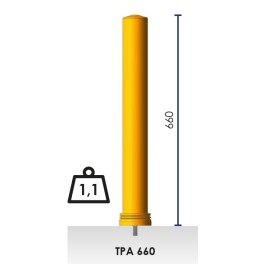 Flexibele Afzetpaal Ø80mm