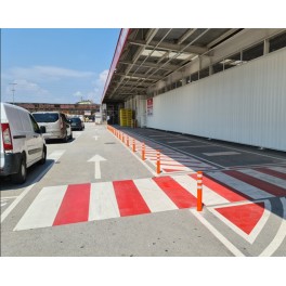 Flexible Road Memory-Shape Bollard Ø80mm