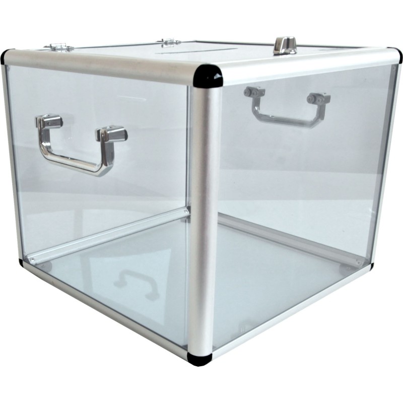 Standard ballot box with key from 25L to 48L