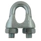 Zinc-plated standard wire rope clip