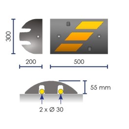 Modular Speed Bump EASYFAST Series