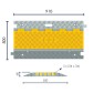 Hooded cable protector 5 channels