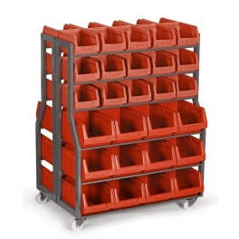 Etagère de rayonnage double