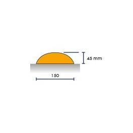 Séparateur de voie franchissable 1200 mm