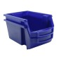 Nestable and stackable bin with a capacity ranging from 1L to 28L