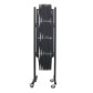 BARRIÈRE EXTENSIBLE EN ACIER H 1,60 M X 3M