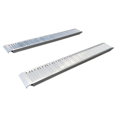 Aluminum loading ramp
