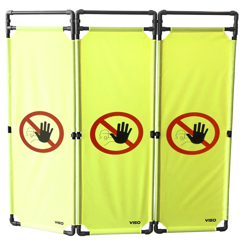 Barrière d'intervention pvc 1800 mm