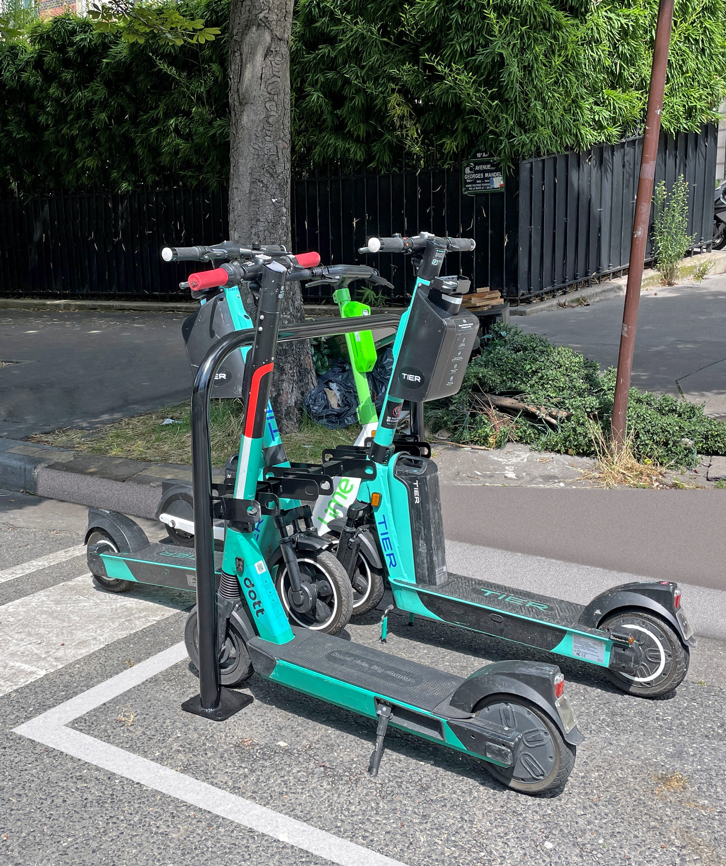 Scooter rack