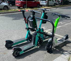 Scooter rack