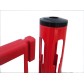 Steel bollard kit with barrier