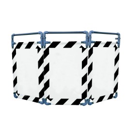 Barrière d'intervention pvc 1000 mm