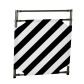 Barrière d'intervention inox 1000 mm