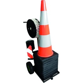 Cone transport trolley