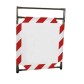 Barrière d'intervention inox 1000 mm