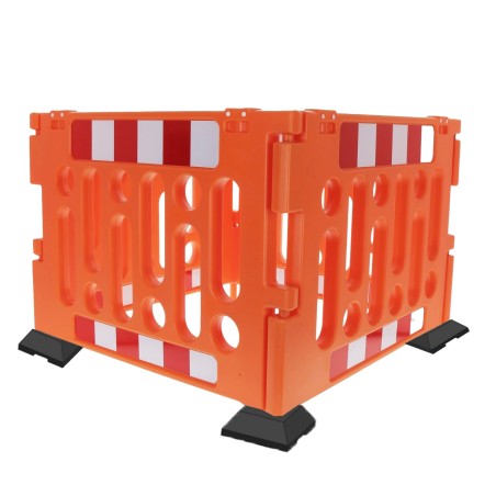 Polypropylene safety barrier