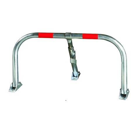 Arceau de parking avec cadenas