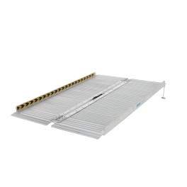 Rampe PMR pliante en aluminium 1.83 m - 300 kg