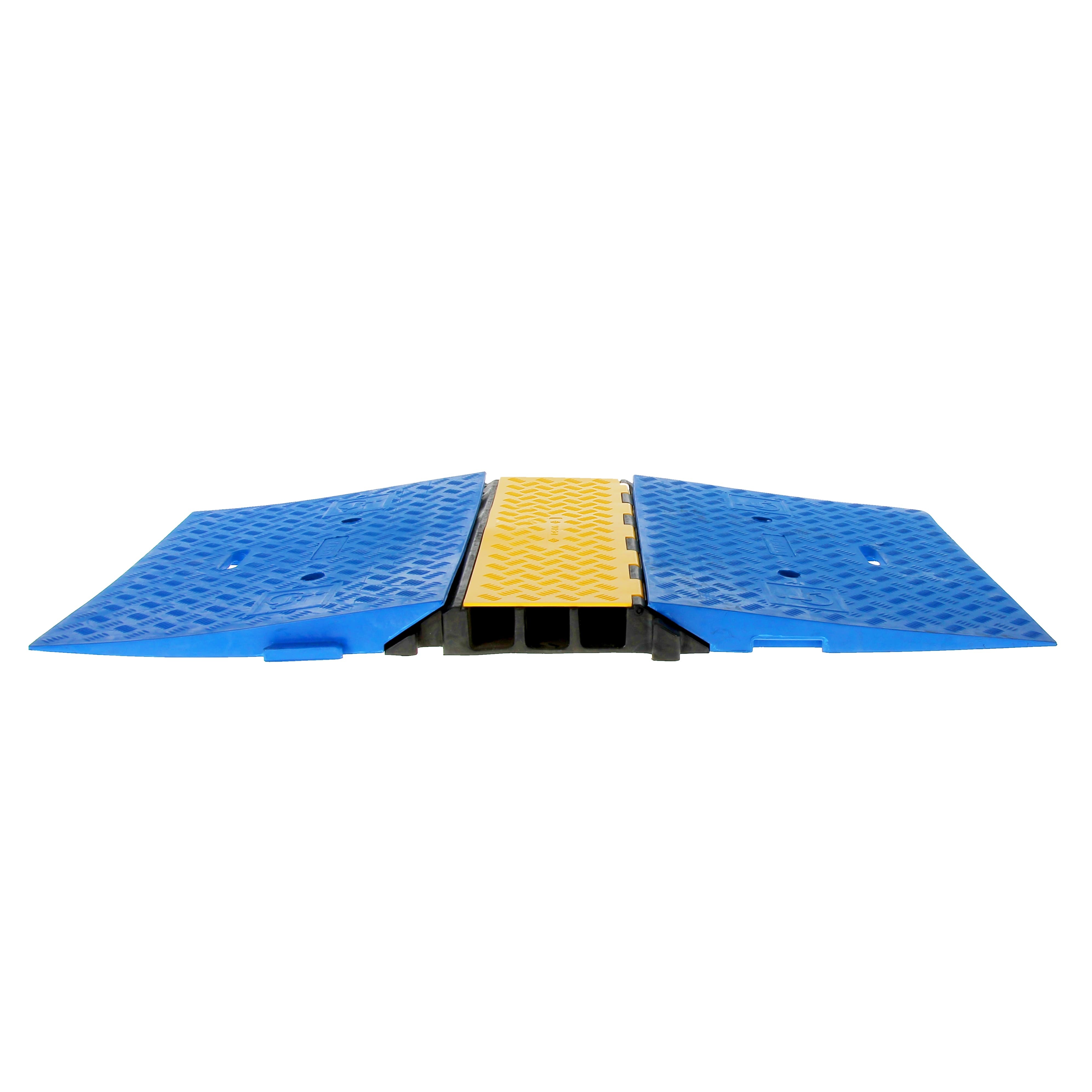 3-channel cable protector (Ø65 mm) – with wheelchair-accessible ramp