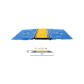 6-Channel Cable Protector ø 25x34 mm – with PRM Ramp