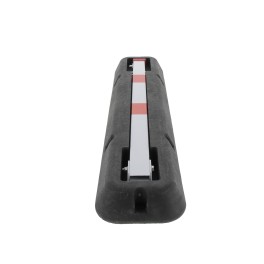 Foldable parking bollard with structure
