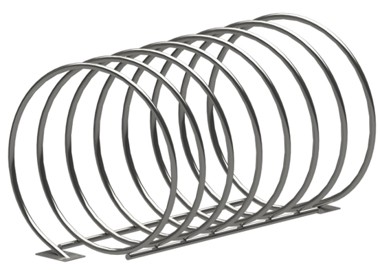 Support cycle spirale special petits velos