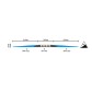 6-Channel Cable Protector ø 25x34 mm – with PRM Ramp