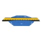 2-channel cable protector (35 × 38 mm) – with wheelchair-accessible ramp